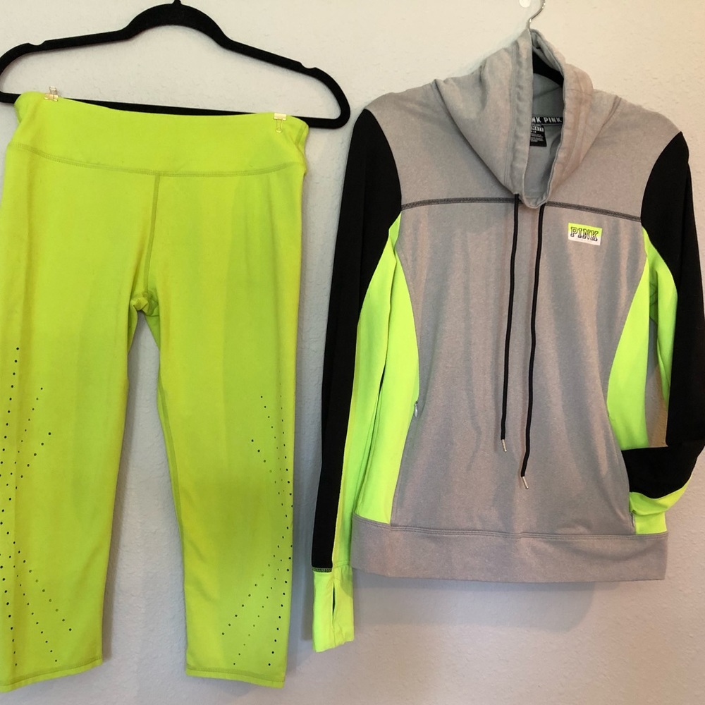 Fabletics and PINK Victoria Secret set
